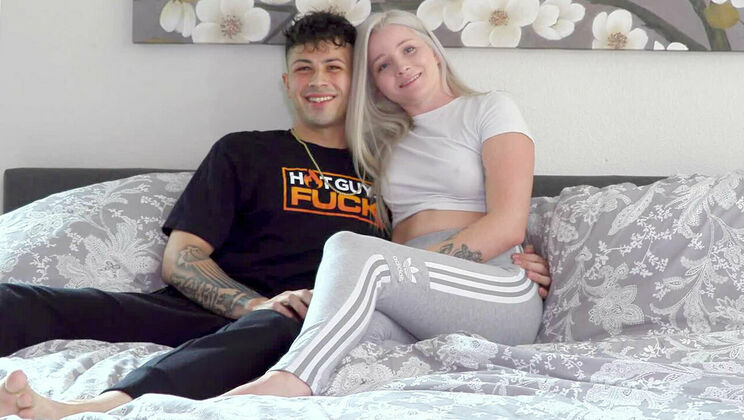 [HotGuysFuck] - Busty Blonde Halle Storm Takes Franco Styles’ Big Cock - Franco Styles - Halle Storm