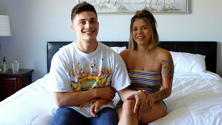 [HotGuysFuck] - Pre-Action Interview with Chase Arcangel and Meghan Taylor - Meghan Taylor - Chase Arcangel
