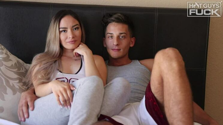 [HotGuysFuck] - Latina Babe Jazmine Garcia Loves Big Cock - Bradley Whitman - Jazmine Garcia