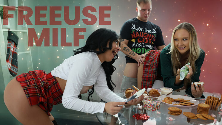 [FreeUseMilf] - Latina MILF Gets Naughty on Xmas