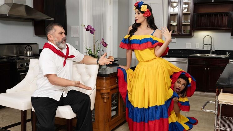 [TransAngels] - Doggystyle Cumbia with a Big Cock and Big Tits
