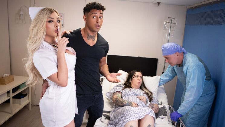 [TransAngels] - Nurse Wants Big Tits and Cumshot - Kenzo Alvarez - Angellica Good