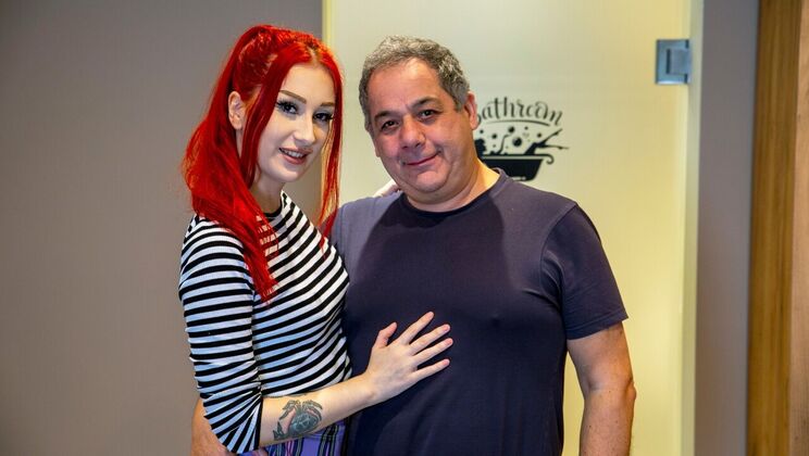 [Oldje] - Redhead Gigi Rouge Gets Lovely Shower - Gigi Rouge - George Rex