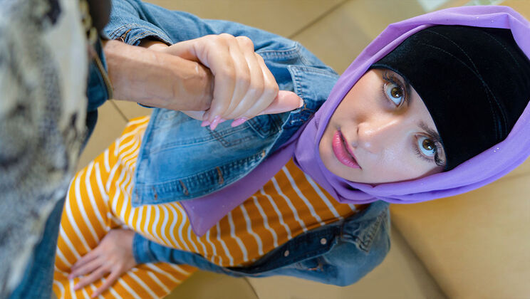 [HijabHookup] - Get Your Panties & Bra Fix - Donnie Rock - Angeline Red