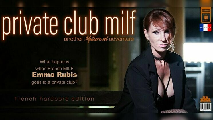 [Mature.nl] - Private Club Hardcore Sex with Beautiful MILF Emma Rubis