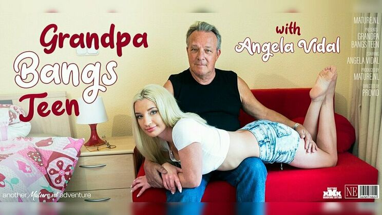 [Mature.nl] - Harry and Angela Vidal in Steamy Old and Young Sex - Angela Vidal - Harry