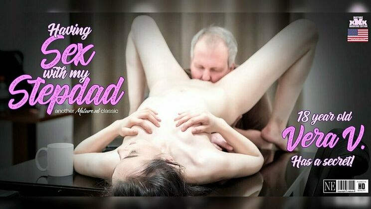 [Mature.nl] - Vera V. Tempts Stepdad with Hot Kitchen Encounter - Steve Steel - Vera V.
