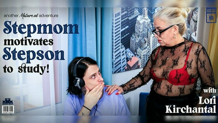 [Mature.nl] - Stepmom's Cum on Pussy Makes Stepson Fuck Her Again