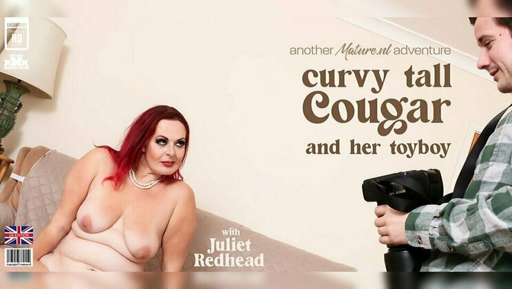 [Mature.nl] - British Juliet Redhead's Bra and Big Ass Fucking