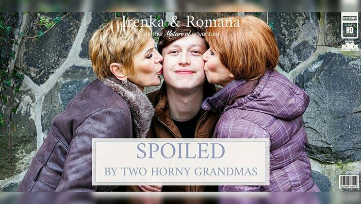 [Mature.nl] - Sexy Grandmas Irenka and Romana Team Up for Threesome - Irenka - Romana - Lenny Yankee