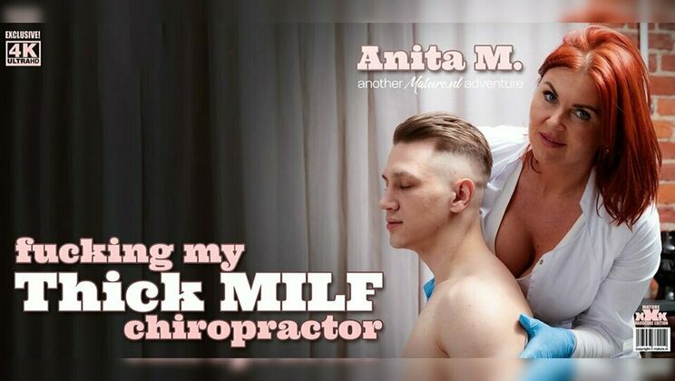 [Mature.nl] - Anita, the Big Breast MILF Chiropractor, Offers Special Medicine