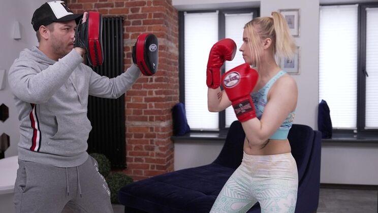 [NRXStudio] - Hardcore DP Action with Young Blonde Athlete