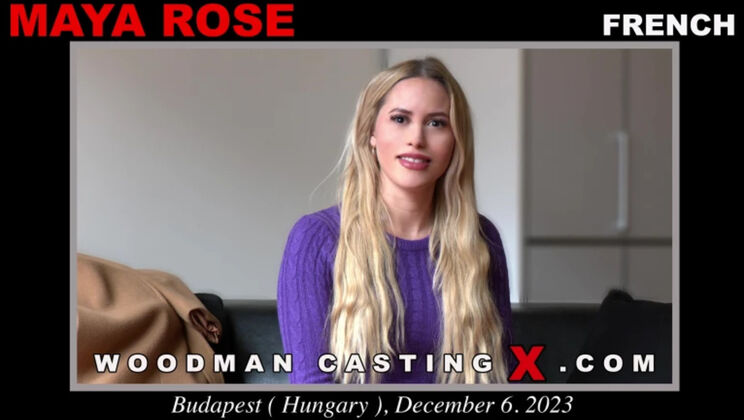 [WoodmanCasting] - Ass Licking and Spanking with Maya Rose