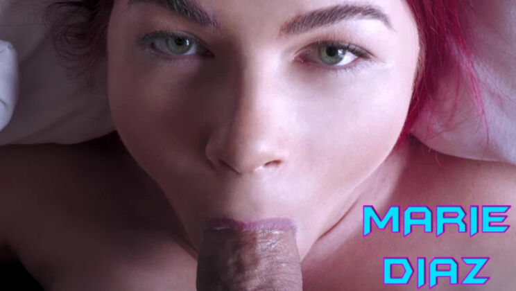 [WakeupnFuck] - Marie Diaz's Shaved Pussy Gets Played