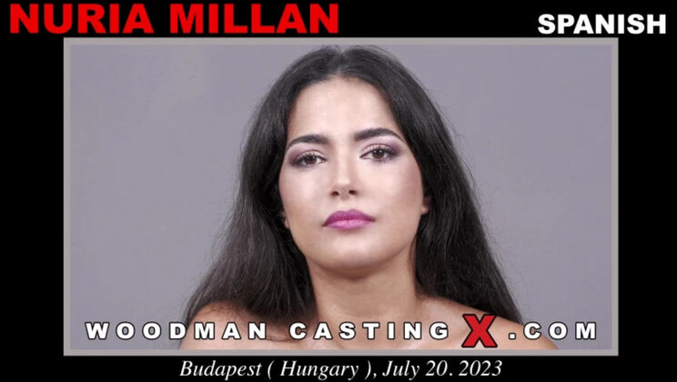 [WoodmanCasting] - Nuria Millan Brunette Sensation