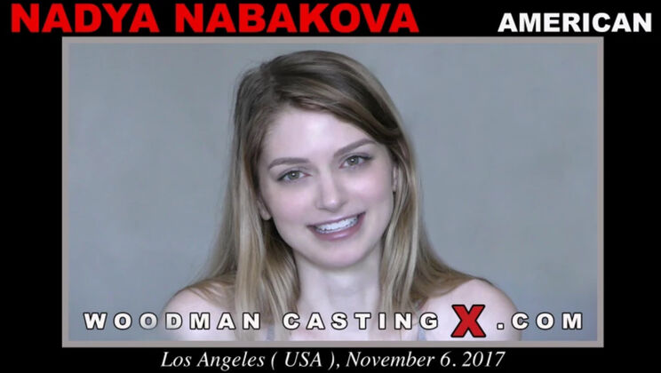 [WoodmanCasting] - Beautiful Girl Nadya Nabakova Sucks - Nadya Nabakova