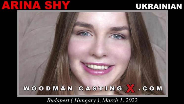 [WoodmanCasting] - Arina Shy Small Tits Anal Sex