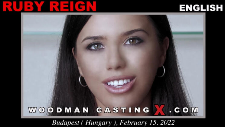 [WoodmanCasting] - Beautiful Ruby Reign in Ass-To-Mouth Casting - Ruby Reign
