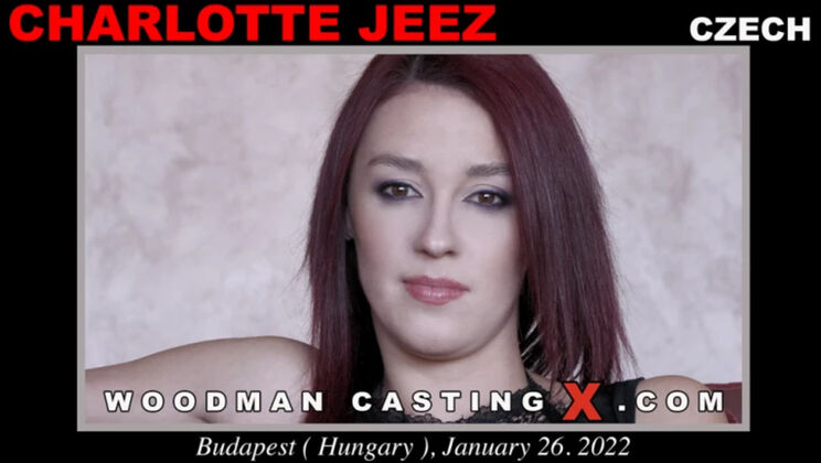 [WoodmanCasting] - Charlotte Jeez Gets Ganged Banged and Cumshot