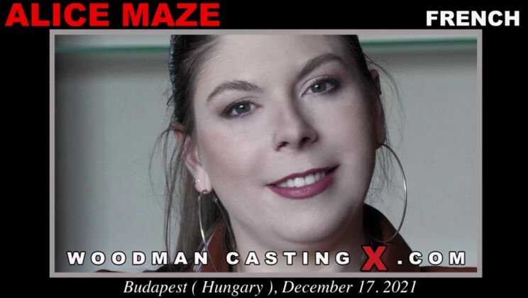 [WoodmanCasting] - Alice Maze's Extreme Anal Casting Experience - Alice Maze