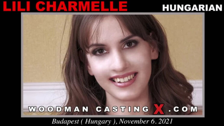 [WoodmanCasting] - Beautiful Petite Lili Charmelle Gives Blowjob