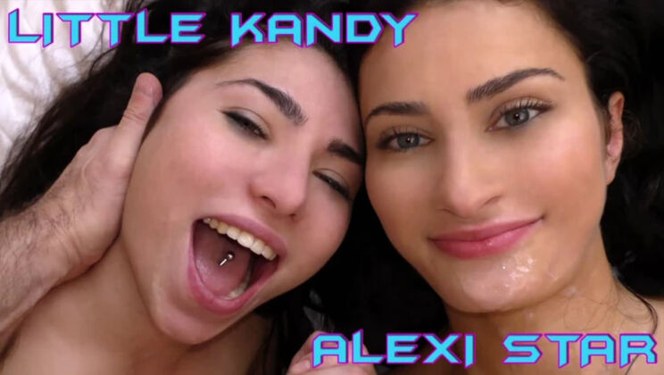 [WakeupnFuck] - Double Penetration Delight with Little Kandy - Alexi Star - Little Kandy