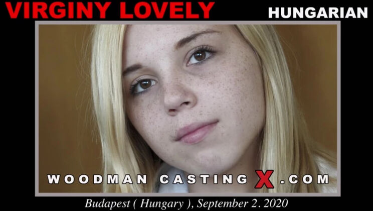 [WoodmanCasting] - Casting Couch with Virginy Lovely - Anal and Blowjob - Virginy Lovely