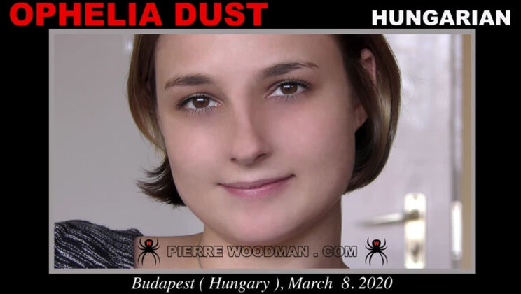 [WoodmanCasting] - Small Tits Hairy Pussy Ophelia Dust Blowjob - Ophelia Dust