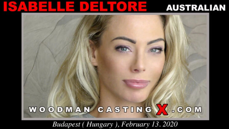 [WoodmanCasting] - Young & Beautiful Isabelle Deltore Dominates with Deepthroat