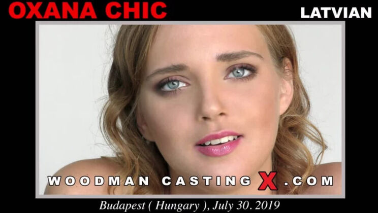 [WoodmanCasting] - Oxana Chic's Skinny Body Gets Spanked