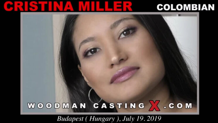 [WoodmanCasting] - Cristina Miller, Brunette with Big Tits, Takes Control - Cristina Miller