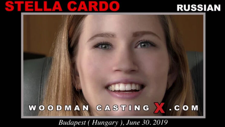 [WoodmanCasting] - Young Blonde Stella Cardo's Deepthroat Talent - Stella Cardo