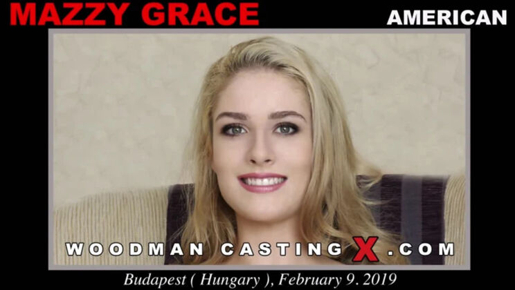 [WoodmanCasting] - Pussy Licking with Skinny Mazzy Grace - Mazzy Grace
