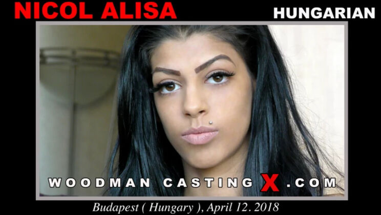 [WoodmanCasting] - Beautiful Nicol Alisa in Cumshot Blowjob - Nicol Alisa