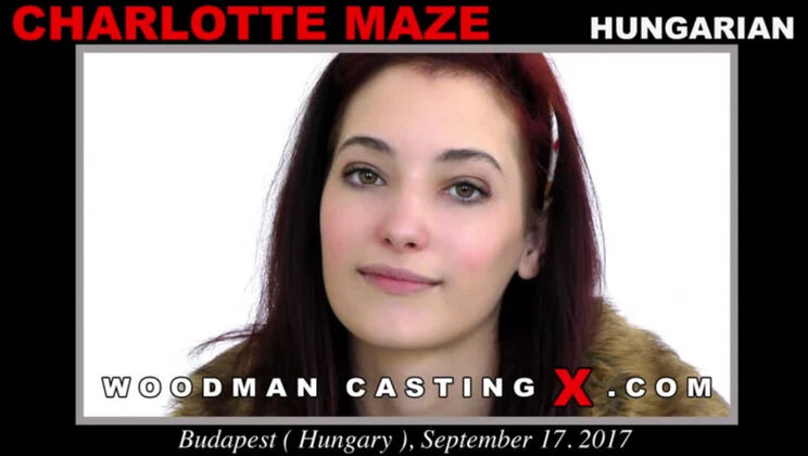 [WoodmanCasting] - Charlotte Maze Tattooed Teen Striptease - Charlotte Maze