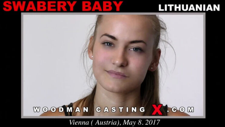 [WoodmanCasting] - Swabery Baby Anal Hotel Fun - Swabery Baby