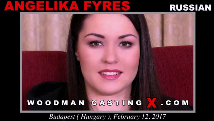 [WoodmanCasting] - Cumshot on Brunette Angelika Fyres