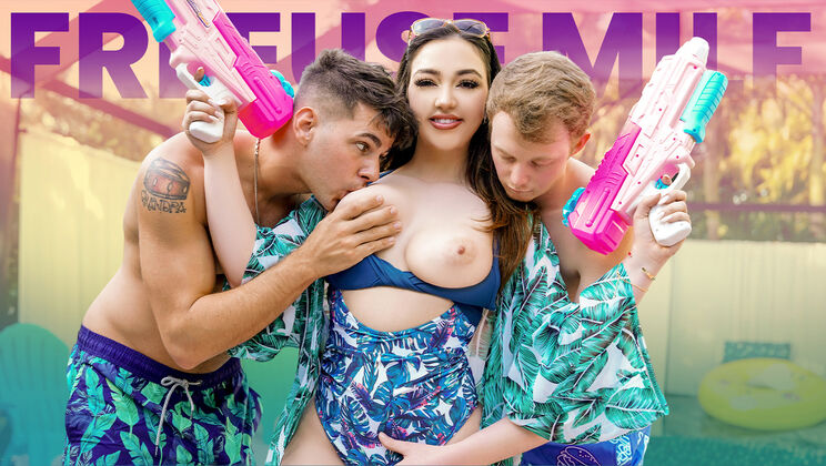 [FreeUseMilf] - Old Man Gets Fucked By Young Lovers - Jimmy Michaels - Kai Jaxon - Cassie Lenoir