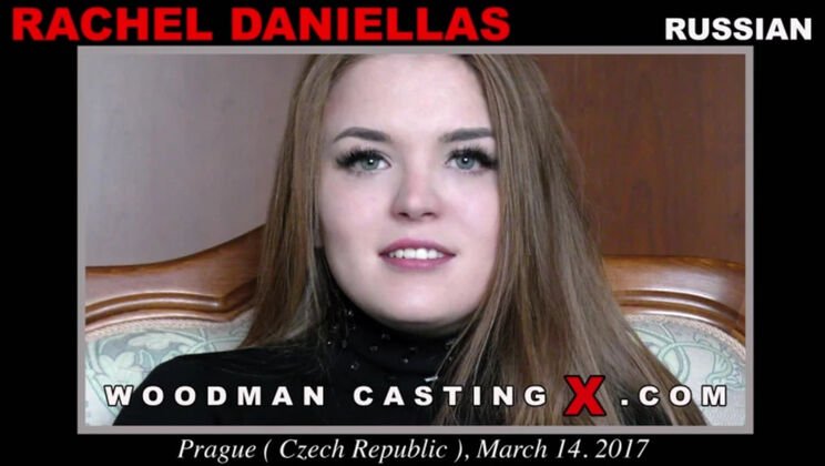 [WoodmanCasting] - Rachel Daniellas Spanks Her Big Ass