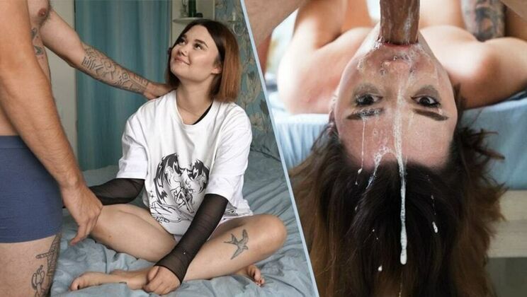[PornForce] - Tattooed Kate Koss's Hardcore Blowjob