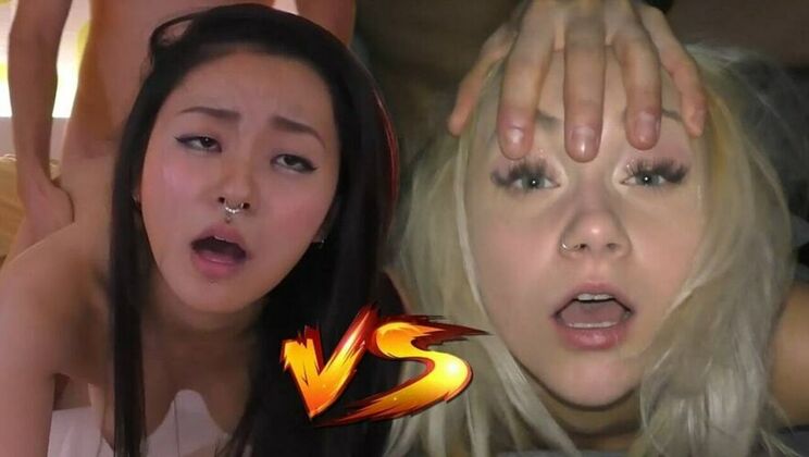 [PornForce] - Asian Sex Fight: Marilyn Sugar VS Rae Lil Black - Rae Lil Black - Marilyn Sugar - One Punch Man