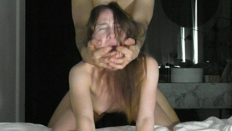 [PornForce] - Brunette College Cutie Gets Fucked Hard in VIOLENT Sex Scene - RAW FOOTAGE