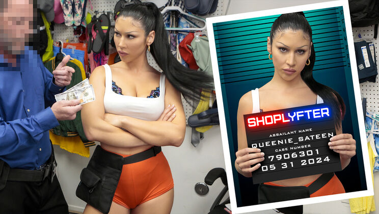 [Shoplyfter] - Old Man Forces Young PAWG to Give Blowjob