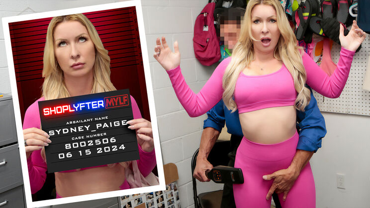 [ShopLyfterMYLF] - Sydney Paige's Cum on Tits in Thong - Tommy Gunn - Sydney Paige