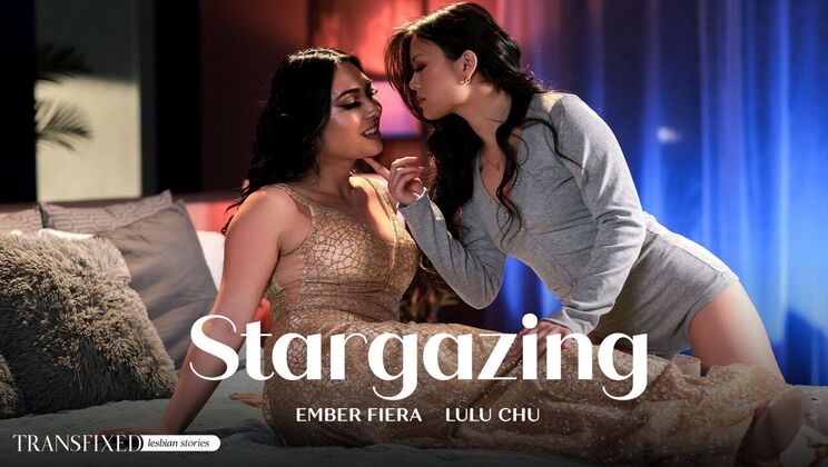 [Transfixed] - Big Tits Shemale Stargazing with Ember Fiera