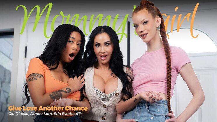 [Girlsway] - Stepfamily Lesbian Love - A Second Chance - Erin Everheart - Gia Dibella - Danae Mari