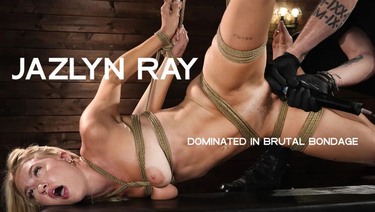 [Hogtied(Kink)] - Jazlyn Ray's Brutal Bondage Experience - The Pope - Jazlyn Ray