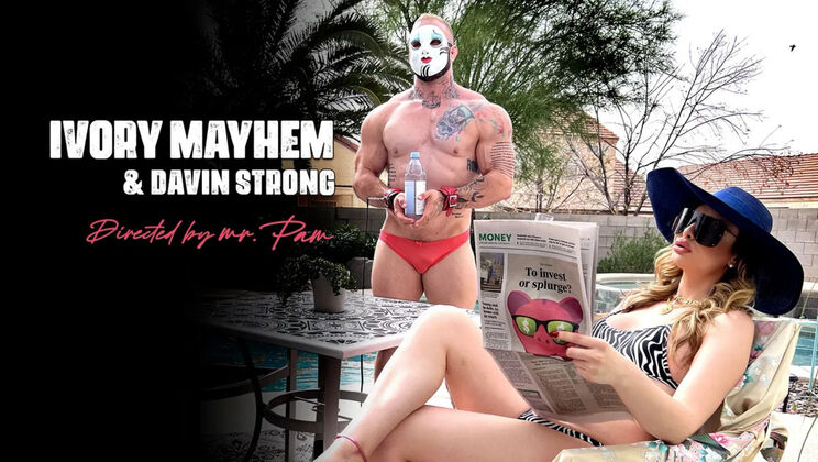 [TSSeduction(Kink)] - Ivory Mayhem's Sock Fetish Seduction: Davin Strong's Pleasure - Ivory Mayhem - Davin Strong