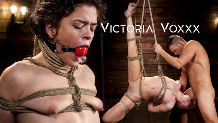 [DungeonSex] - Victoria Voxxx in Gagged BDSM Action - Codey Steele - Victoria Voxxx