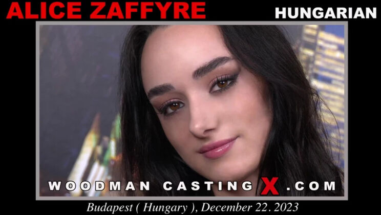 [WoodmanCasting] - Alice Zaffyre Licks Pussy - Alice Zaffyre